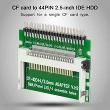 CF Compact слот для карт памяти к ноутбуку 2,5 "44 контактный разъем IDE/SATA диск Жесткий HDD адаптер X4V6 2024 - купить недорого