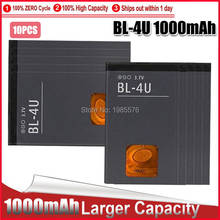 BL-4U BL 4U phone Battery For Nokia 206 515 5250 5330 XpressMusic 5730 C5-03 E66 Asha 300 500 8800 Arte E75 2024 - buy cheap