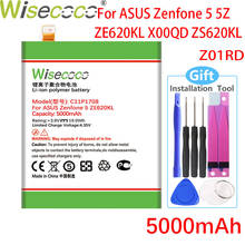 Wisecoco C11P1708 5000mAh New Battery For ASUS Zenfone 5 5Z ZE620KL Z01RD lite 5Q ZC600KL X017D Phone 2024 - buy cheap