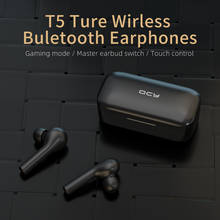 QCY T5 Bluetooth 5.0 Wireless Earphones Sport Running Headphones Touch Control &Cmfortable Wearing With Dual Mic 2024 - buy cheap
