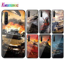 Funda de teléfono para OPPO A5, A9, 2020, F7, World Of Tanks, OPPO Reno 2, Z, 2Z, 2F, 3, 4 Pro, 5G, color negro brillante 2024 - compra barato