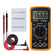 DT9205A Digital Multimeter hFE AC DC Triode Diode Resistance Amp Electric Tester 2024 - buy cheap