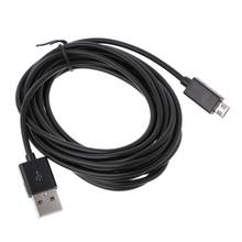 Cabo de alimentação com 3 metros, carregador micro usb para ps4 hx6a 2024 - compre barato