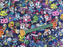 145cm Width Underwater World Cartoon Dog/Cat/Unicorn Printed Canvas Fabric For Cushion Cover/Diy Handbag/Slipcover/Curtain DIY 2024 - buy cheap
