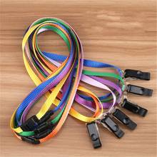 12pcs Id Card Holder Multifunctional Lanyard Clip Polyester Rope For Ic Card 2024 - buy cheap