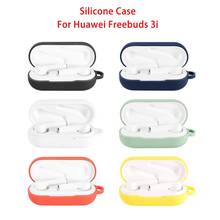 Capa protetora para fone de ouvido sem fio, capa de silicone para fone de ouvido huawei freebuds 3i 2024 - compre barato