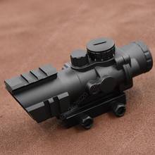 Optical Prism Trijicon ACOG style 4x32 Rifle Scope For 20mm Picatinny Weaver Rail Base M7948 2024 - buy cheap