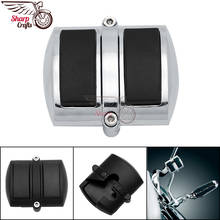 Motorcycle Accessories Brake Pedal Pad Cover For Harley Sportster XL883 XL1200 X48 883 Forty Eight Dyna Softail Fat Bob V-Rod 2024 - buy cheap