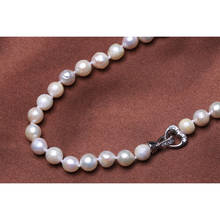 Baroqueonly-collar de perlas naturales de estilo clásico para mujer, gargantilla de cierre de Plata de Ley 925, regalo para mujer, NCA para fiesta 2024 - compra barato