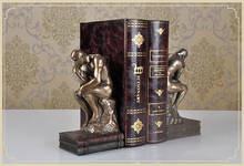 Modern Abstract Figure thinker statue book end Sculpture Resin bookends furniture living room ornaments home decoration a0755 2024 - buy cheap