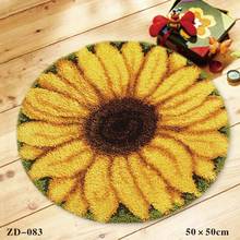 Cartoon DIY Latch Hook Rug Kit 3D Embroidery Cushion Coarse Wool Cross Stitch M68E 2024 - buy cheap