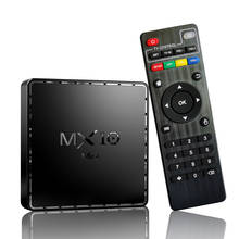 Dispositivo de TV inteligente MX10 Mini, decodificador de señal con Android 10, wifi Dual 2,4 y 5G, 6K, reproductor multimedia con Android 10,0, BT4.2, Google Voice, Youtube 2024 - compra barato