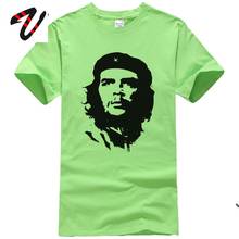 Che guevara personagem herói características streetwear outono inverno rua topos & t 100% algodão casual imprimir nova camisa t homem 2024 - compre barato