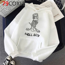 Cry Baby Lil открытым толстовка с капюшоном в стиле Харадзюку Ulzzang негабаритных размера плюс мужская одежда кепки, кепки в стиле 2024 - купить недорого