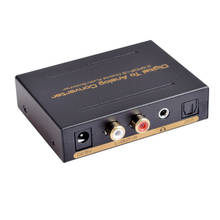 Digital optical audio switch 3X1 Digital to Analog audio decoder switcher 3X Digital toslink to Analog Audio Switch Decoder 2024 - buy cheap