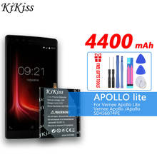 Bateria de 4400mah sd456074pe para vernee apollo para apollo lite para vernee apollo lite 2024 - compre barato