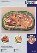 Descanso fawn contados ponto cruz 11ct 14ct 18ct kits de ponto cruz bordado bordado bordado bordado conjuntos 2024 - compre barato