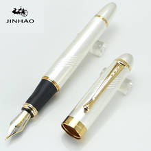 JINHAO X450 White Twist Carven Broad Nib Fountain Pen Stationery School&Office Writing Pen 2024 - buy cheap