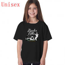 border collie teenage girls clothing shirts for teenage girls kids summer clothes kids clothes girls children clothes boys 2024 - buy cheap