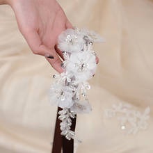 Romantic Flowers Belts Wedding Dress Belt Marriage Accessories Wedding Belt Bridal Flower Sashes Woman Belt for Girl Party Dress 2024 - buy cheap