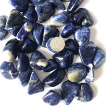 Sodalite azul de quartzo natural caiu pedra cura para decoração de casa 2024 - compre barato