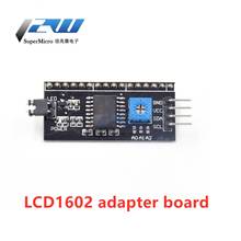 Adaptador iic i2c twi serial, módulo conversor de porta para placa para arduin o 1604 2004 lcd1602 2024 - compre barato