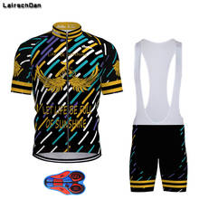 LairschDan Men's Bicycle Clothes Riding Wear Pro Team Cycling Jersey Set Short Sleeve Ropa Bicicleta Hombre MTB Road Bike Outfit 2024 - buy cheap