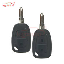 Kigoauto 2pcs Remote key shell case 2 button NE73 blade 2002 2003 2004 2005 2006 2007 2008 2009 2010 for Renault Master Traffic 2024 - buy cheap