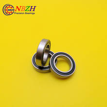 NBZH salle price 50pcs free shipping The Rubber sealing cover  Thin wall deep groove ball bearings 6802-2RS 15*24*5 mm ABEC-1 Z1 2024 - buy cheap