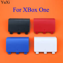 YuXi-Reemplazo de la tapa de la carcasa de la batería para XBox One, controlador inalámbrico, negro, blanco, azul, rojo 2024 - compra barato