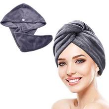 Thickened Microfiber Hair Fast Drying Dryer Towel Bath Wrap Hat Quick Cap Turban 2024 - buy cheap