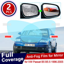 for Volkswagen VW Passat B5 B5.5 5 1996~2005 Full Cover Anti Fog Film Rearview Mirror Rainproof Anti-fog Foils Clear Accessories 2024 - buy cheap