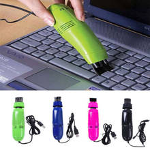 Fashion Colorful Mini Computer Vacuum USB Keyboard Cleaner PC Laptop Brush Dust Cleaning Kit Computer Cleaning Accessories 2024 - buy cheap