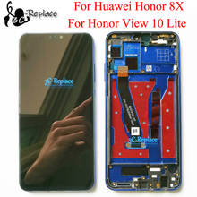 Pantalla LCD de 6,5 pulgadas para móvil, montaje de digitalizador con pantalla táctil con marco para Huawei Honor 8X / Honor View 10 Lite JSN-L21 JSN-L42 2024 - compra barato