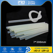 PROSTORMER Hot Melt Adhesives 7mm Gun Glue Sticks Plastic Sticks for Glue Gun 7mm x200mm Transparent black 20pcs/lot wholesale 2024 - buy cheap