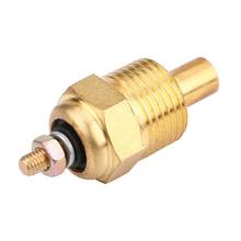 1pc alta confiabilidade metal sensor de temperatura da água substituir para mercruiser mercúrio 806490 t sierra 18-5897 mallory 9-42400 dourado 2024 - compre barato