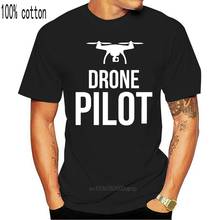 Camiseta para drone, estampa frontal e traseira, camiseta masculina para trabalho, moda para homens, 2020 2024 - compre barato