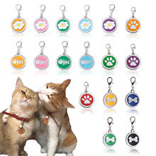 UFBemo-etiqueta de identificación de gato personalizada, grabado profundo para collar, colgante de perro, nombre personalizado, suministros para mascotas 2024 - compra barato