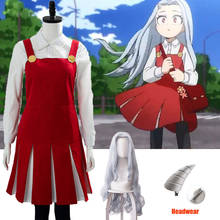 Anime Boku no My Hero Academia Season4 Eri Cosplay Costume Uniform Dress Halloween Costume Wig socks 2024 - buy cheap