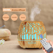 Air Humidifier Electric Essential Oil Aroma Diffuser Wood Grain Ultrasonic Cool Mist Maker Fogger Air Freshener for Household 2024 - buy cheap