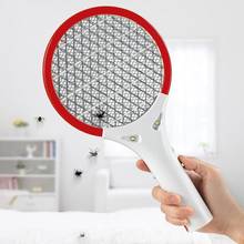 Electric Insect Racket Swatter Zapper USB Rechargeable Mosquito Swatter Kill Fly 3 Network Bug Zapper Killer Trap 2024 - buy cheap