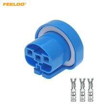 FEELDO 2Set Auto Car Motorcycle 9004-21/HB1/9007/HB5 HID LED Bulb DIY Quick Adapter Connector Terminals Plug #6153 2024 - buy cheap
