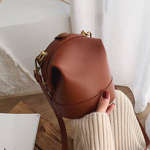 Простые однотонные Сумки-мешки для женщин, дамские сумочки на тонком ремешке, роскошные дизайнерские мессенджеры из искусственной кожи 2024 - купить недорого
