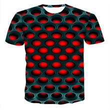 2020 летняя новая мужская 3d футболка с коротким рукавом Забавные футболки японский панк аниме Готическая 3DT футболка мужская одежда 2024 - купить недорого