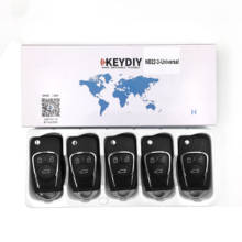 5 шт./лот KEYDIY оригинальный KD900/KD-X2 ключ программист NB22-3/4 Универсальный многофункциональный пульт дистанционного управления для всех серии B и NB 2024 - купить недорого