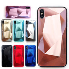 3D diamond mirror Case for iphone 11 Pro Max Soft Phone Cover for iphone X XR XS Max 8 7 6 6S Plus Shockproof Ultra Thin Case 2024 - buy cheap