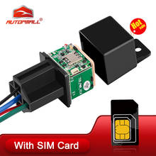 Rastreador GPS MV720 con tarjeta SIM, localizador en tiempo real, relé GSM, rastreador GPS, aplicación remota de coche, Control de corte de aceite y combustible 720 2024 - compra barato