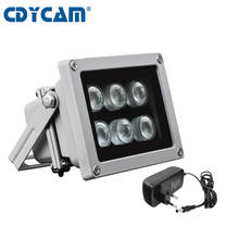 45/60 Degree Invisible illuminator 850NM 6pcs Leds IR Infrared Light LED outdoor Camera Night Vision Fill Light for CCTV Cam 2024 - buy cheap