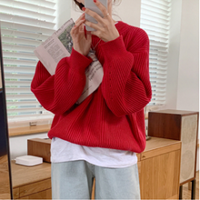 2021 Autumn Winter Women Sweaters Female Knitted Tops Solid Pullover O-neck Loose Warm Elegant Office Lady Casual All Match 2024 - buy cheap