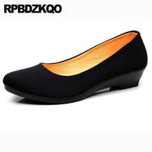 Zapatos informales con lazo para mujer, calzado de tacón con punta redonda, color negro, barato, talla 33, 4, 34, 2021 2024 - compra barato